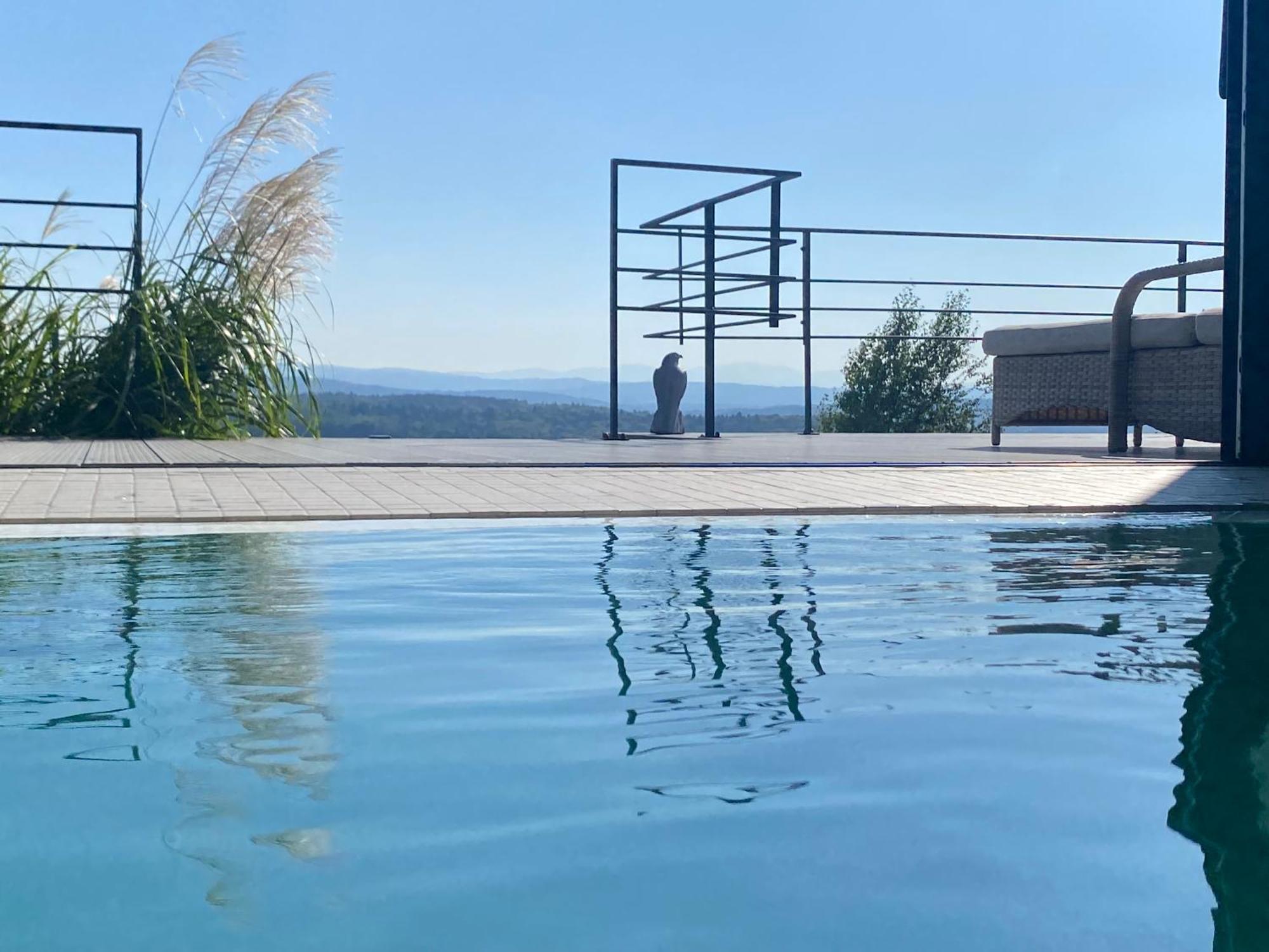 Villa Relax With Swimming Pool And Mountain View Bukow Exteriér fotografie