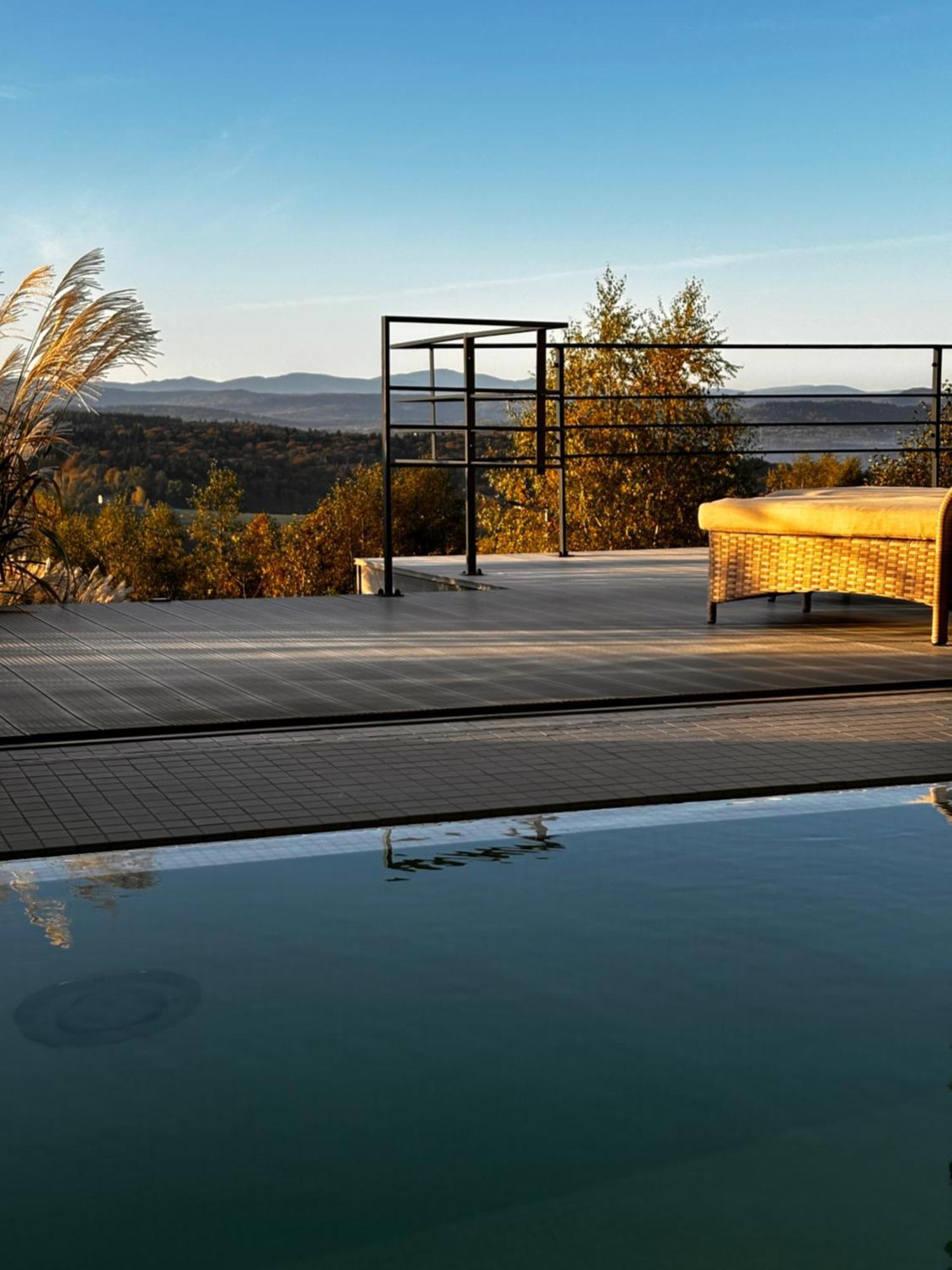 Villa Relax With Swimming Pool And Mountain View Bukow Exteriér fotografie