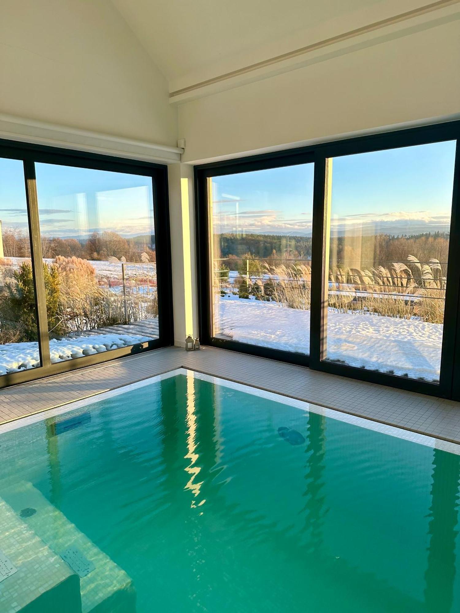 Villa Relax With Swimming Pool And Mountain View Bukow Exteriér fotografie